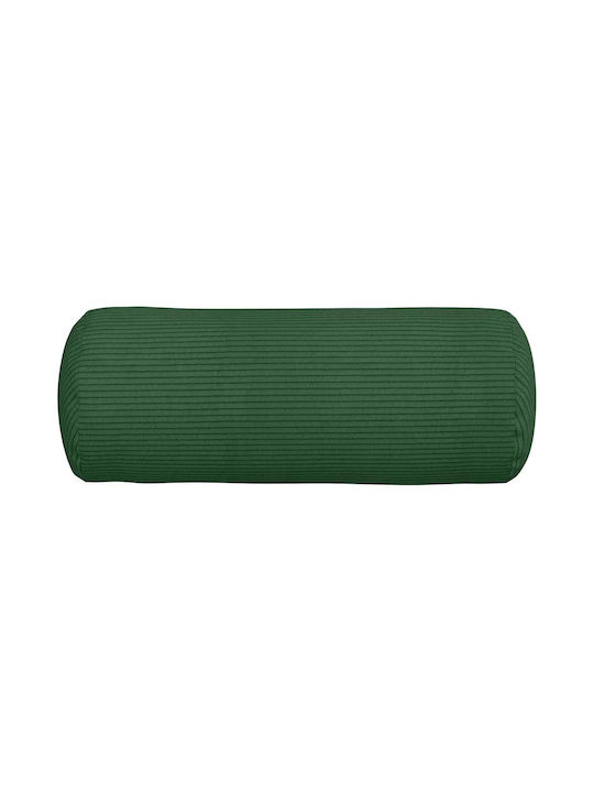 vidaXL Sofa-Kissen aus Samt Dark Green 2Stück 40x15cm.