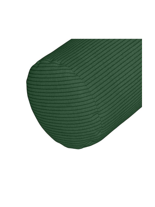vidaXL Sofa-Kissen aus Samt Dark Green 2Stück 40x15cm.