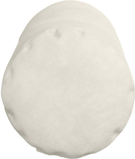 vidaXL Velvet Sofa Cushion Cream 40x15cm