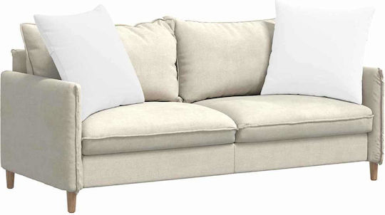 vidaXL Sofa Cushion White 80x80cm