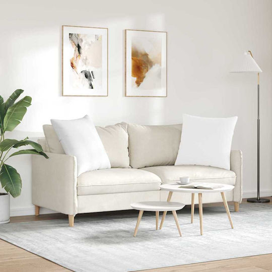 vidaXL Zierkissen Weiß 2 Stück 80x80 cm vidaXL Zierkissen Weiß 2 Stück 80x80 cm