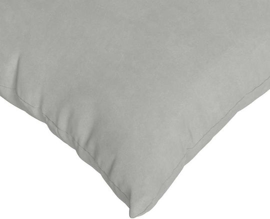 vidaXL Възглавница за диван Сив 2бр 40x60см.