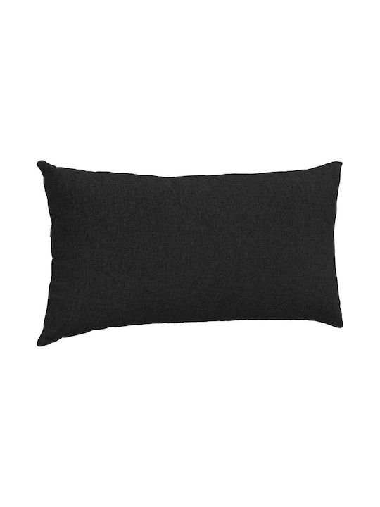 vidaXL Perna De Canapea Neagră 40x80cm