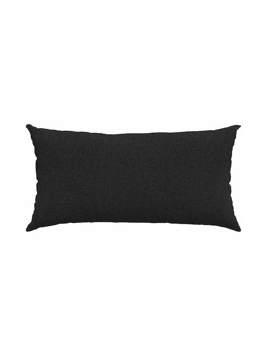 vidaXL Perna De Canapea Neagră 40x80cm