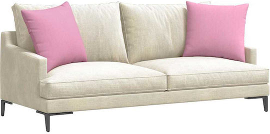 vidaXL Perna De Canapea Roz 50x50cm