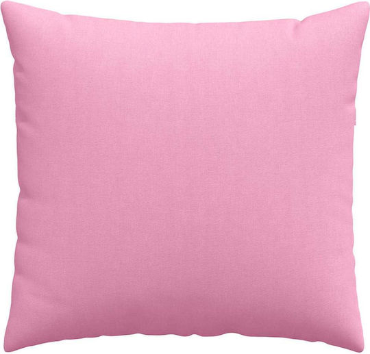 vidaXL Perna De Canapea Roz 50x50cm