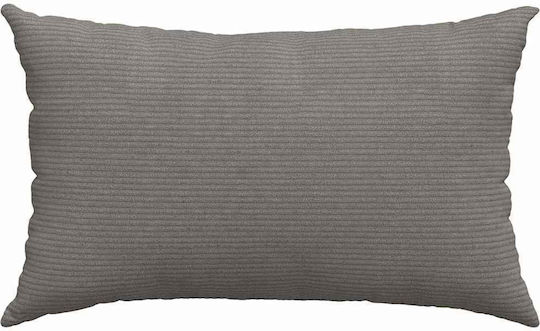 vidaXL Sofa-Kissen Aus Samt Hellgrau 30x50cm