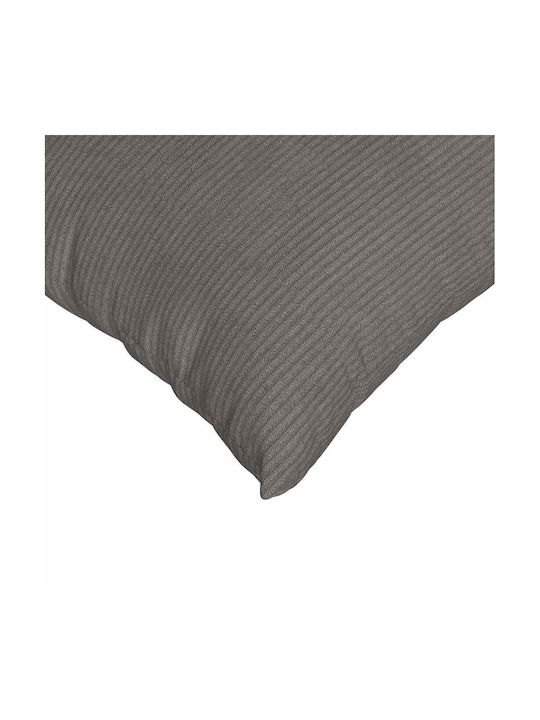 vidaXL Velvet Sofa Cushion Light Gray 30x50cm