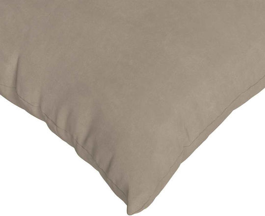 vidaXL Възглавница за диван Taupe 2бр 50x50см.