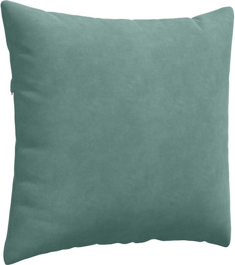 vidaXL Sofa-Kissen aus Samt Meeresblau 45x45cm