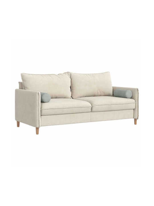 vidaXL Sofa-Kissen aus Samt Hellgrau 40x15cm