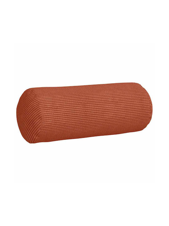 vidaXL Sofa Cushion from Velvet Red Orange 2pcs 40x15cm.