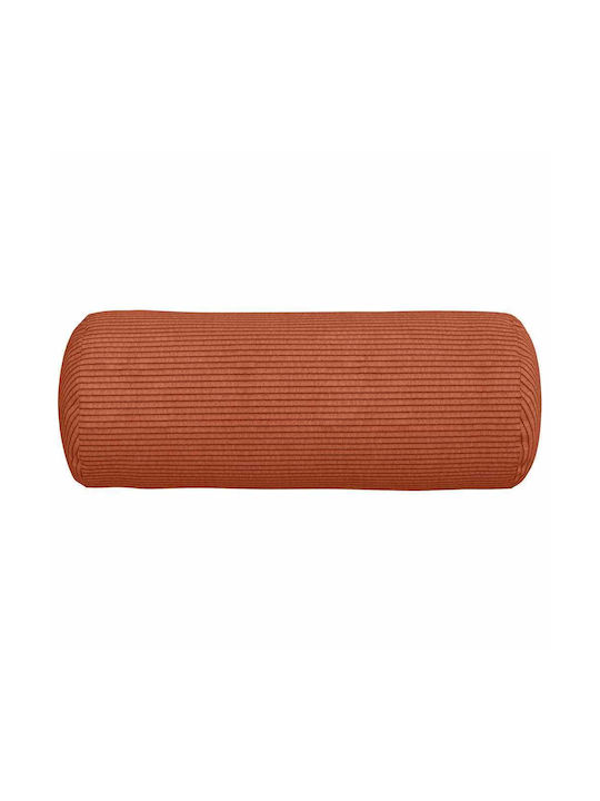 vidaXL Sofa Cushion from Velvet Red Orange 2pcs 40x15cm.
