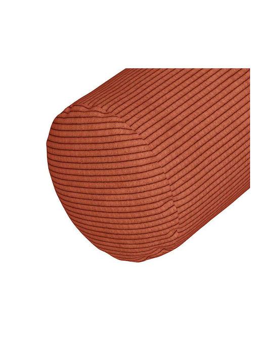 vidaXL Sofa Cushion from Velvet Red Orange 2pcs 40x15cm.