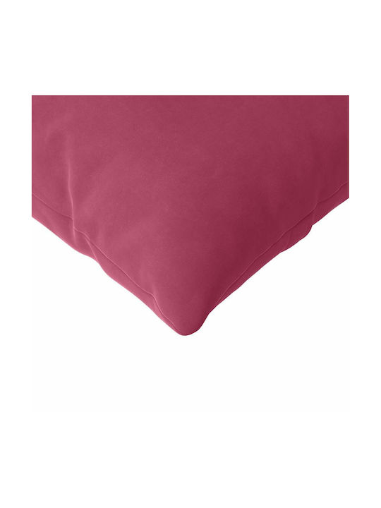 vidaXL Velvet Sofa Cushion Red 40x145cm