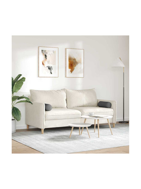 vidaXL Sofa-Kissen aus Samt Dark Gray 2Stück 40x15cm.