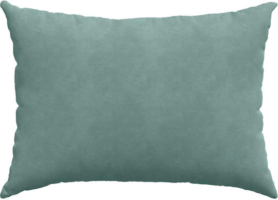 vidaXL Velvet Sofa Cushion Light Blue 50x70cm