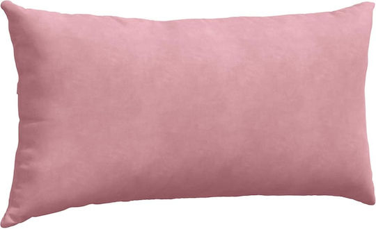 vidaXL Velvet Sofa Cushion Pink 40x80cm