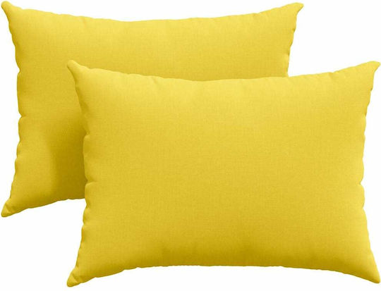 vidaXL Yellow Sofa Cushion 50x70cm