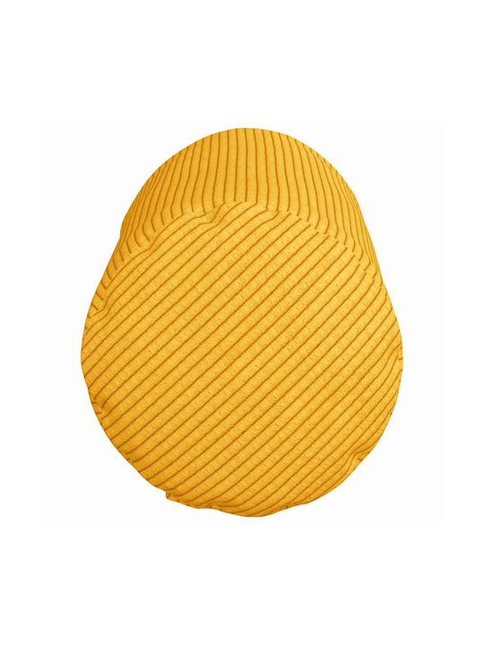 vidaXL Sofa Cushion from Velvet Soft Yellow 2pcs 40x15cm.