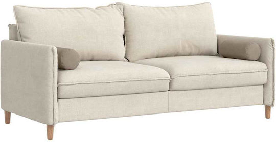 vidaXL Sofa-Kissen Taupe 2Stück 40x15cm.