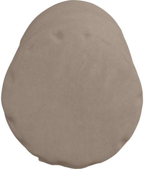 vidaXL Sofa-Kissen Taupe 2Stück 40x15cm.