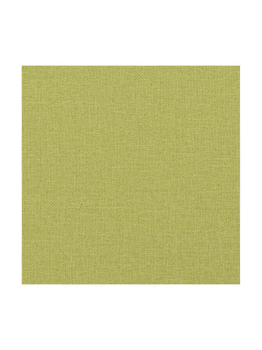 vidaXL Perna de canapea Light Green 2buc 70x25cm.