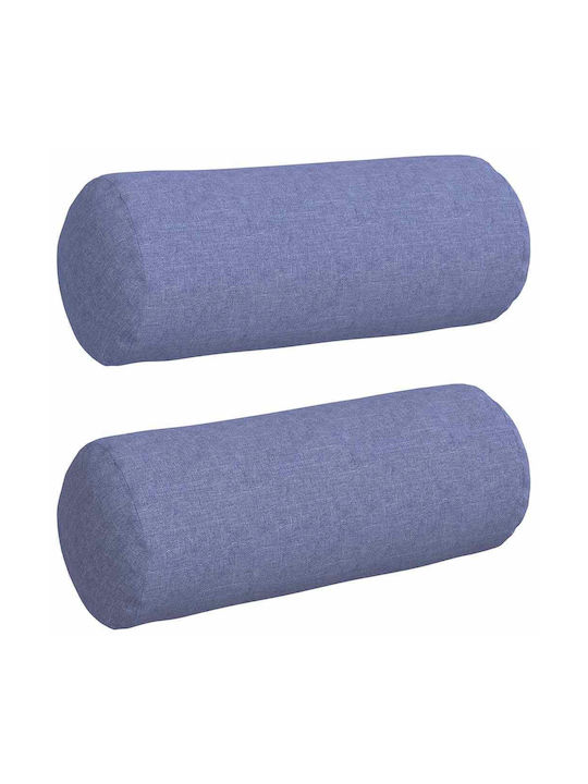 vidaXL Sofa Cushion Jeans Blue 2pcs 40x15cm.