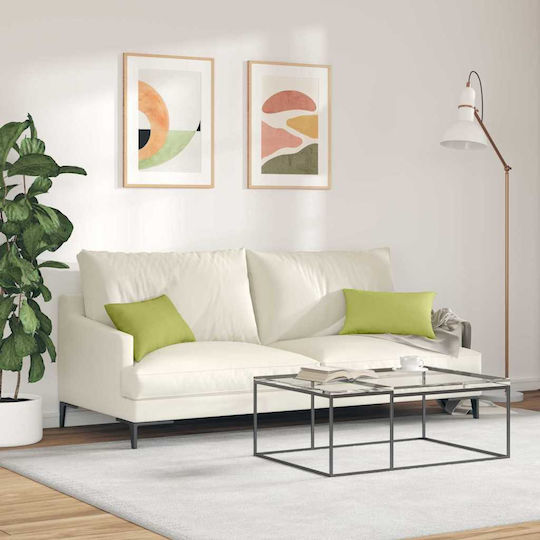 vidaXL Perna Verde 2 Bucăți 30x50 cm vidaXL Perna Verde 2 Bucăți 30x50 cm