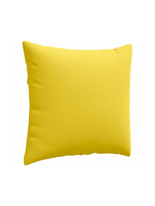 vidaXL Sofa Cushion Yellow 50x50cm