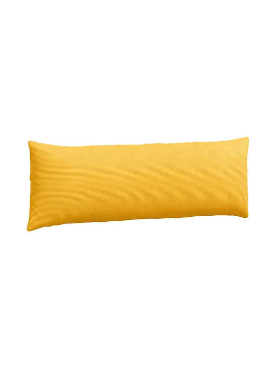 vidaXL Velvet Soft Yellow Sofa Cushion 40x120cm