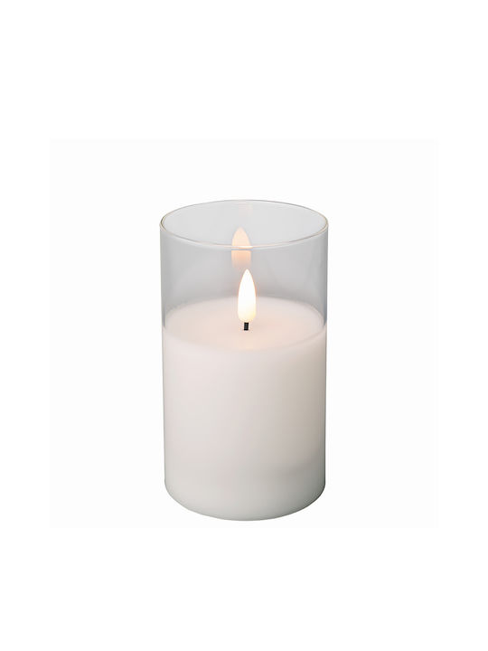 Kaemingk Dekorative Lampe Wachs-Politur Weiß