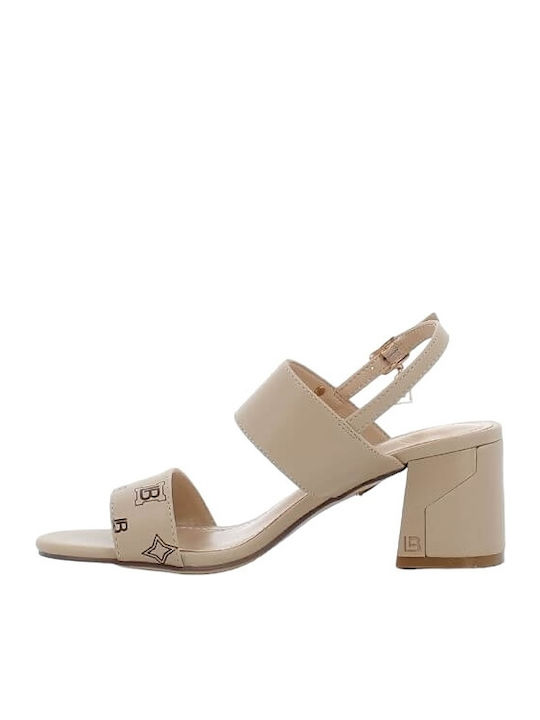 Sandalen Beige