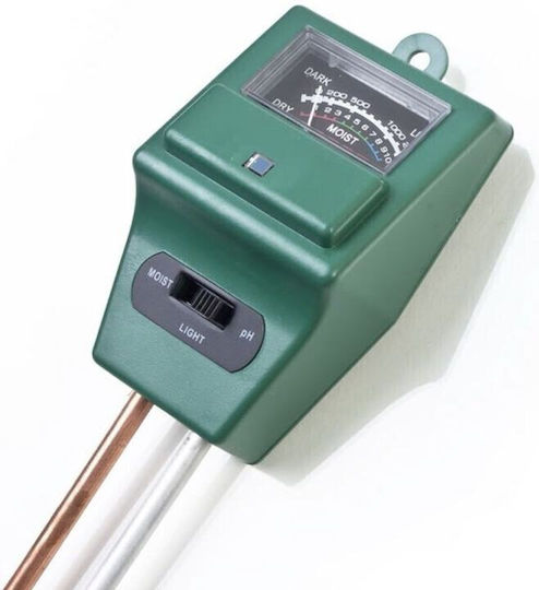 Tester Sol 3 În 1 Ph Umiditate Lumină 2 Sonde Înălțime 29,3 Cm