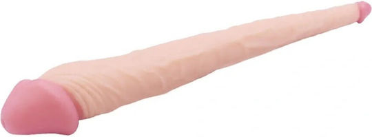 Ρεαλιστικό Διπλό Ομοίωμα Πέους Natural 36 Cm