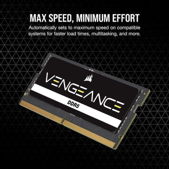 Corsair Vengeance DDR5 with Module 1x32GB and Speed 2800 for Laptop