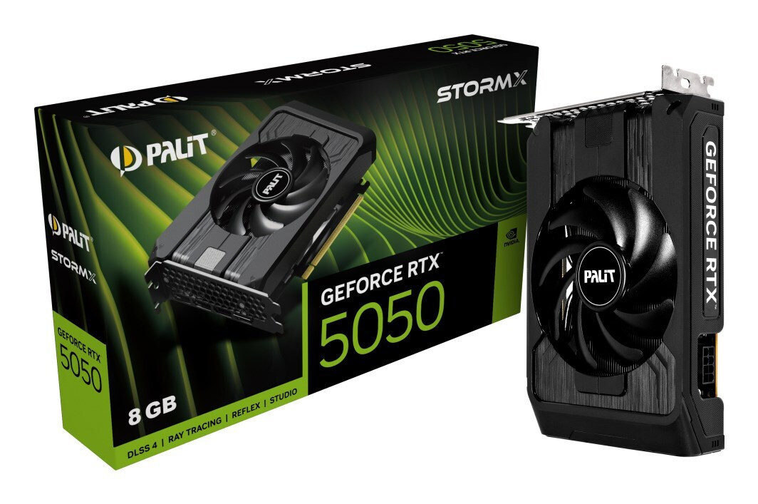 Palit GeForce RTX 5050 8GB GDDR6 StormX Κάρτα Γραφικών