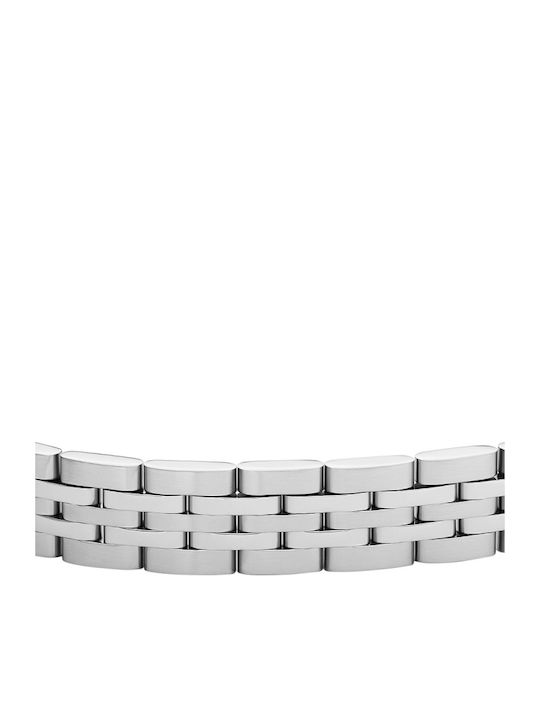Fossil Men's Silver Bracelet Fossil Men's Silver Bracelet