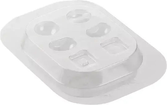 Silikomart Formă de Patiserie Plastic 3x3buc 1buc