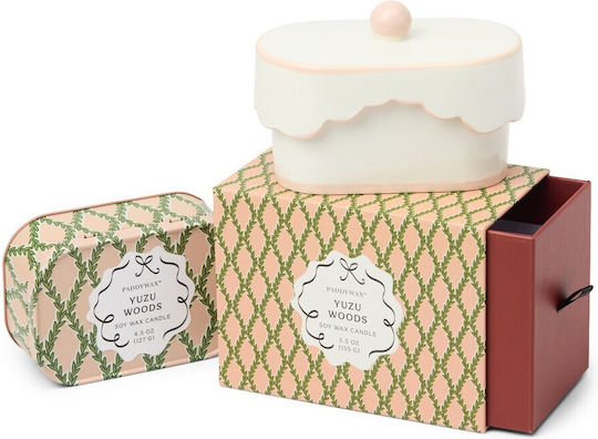 Paddywax Aromatic Soy Candle in Metal Box with Yuzu Woods Perfume 127gr