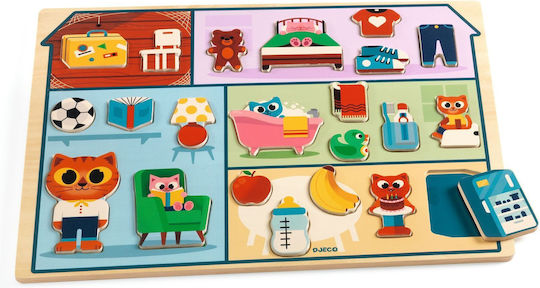 Lemnos Puzzle pentru Copii House Djeco