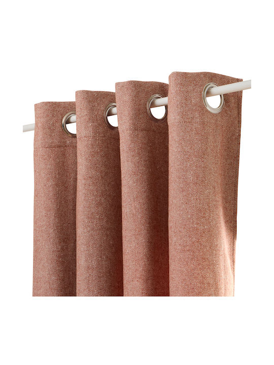 Perdea Cu Capse Portocalie 140x260cm