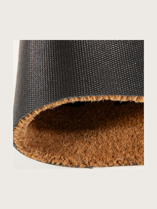 Nef-Nef Homeware Entrance Mat made of Coir Beige 25x75cm