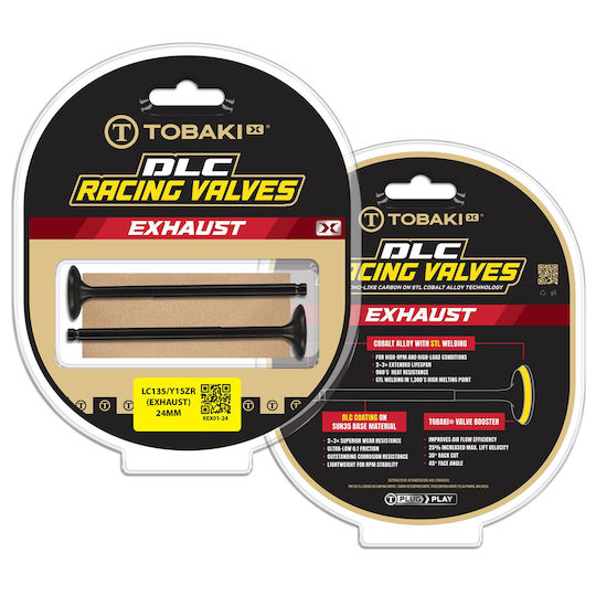 Tobaki Motorcycle Exhaust Valve Yamaha Crypton-X 135