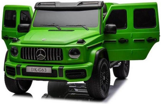 Mercedes AMG G63 Două Locuri Cu Telecomandă Licențiat 24 Volt Verde Pentru 2+ Ani