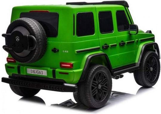 Mercedes AMG G63 Două Locuri Cu Telecomandă Licențiat 24 Volt Verde Pentru 2+ Ani