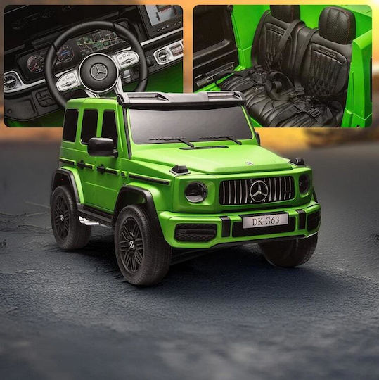 Mercedes AMG G63 Două Locuri Cu Telecomandă Licențiat 24 Volt Verde Pentru 2+ Ani