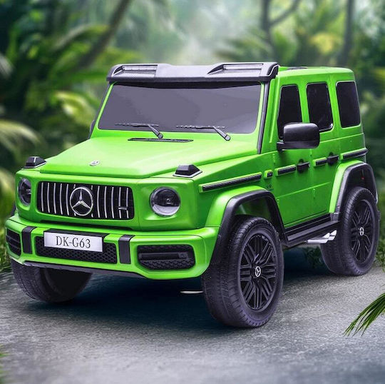 Mercedes AMG G63 Două Locuri Cu Telecomandă Licențiat 24 Volt Verde Pentru 2+ Ani