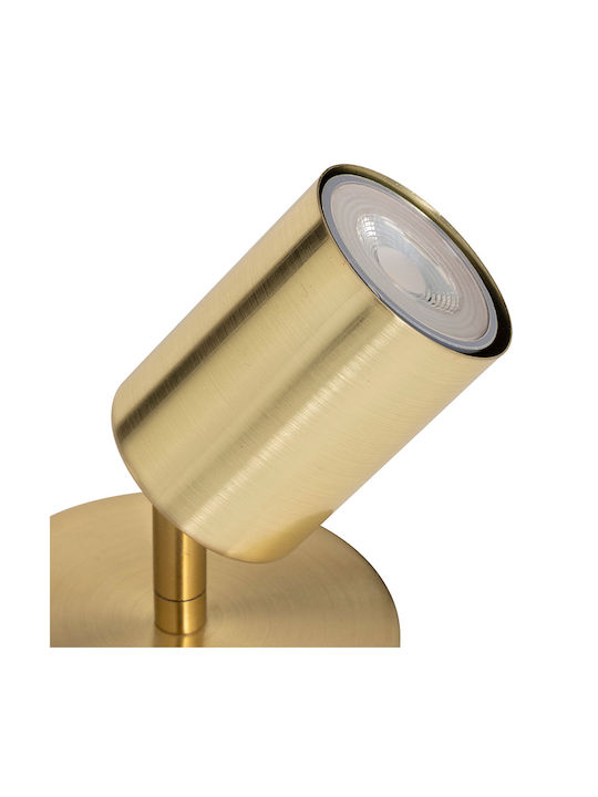 Single Spot with Socket GU10 in Gold Color