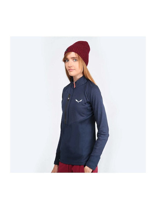 Vajolet Women's Fleece Blouse Navy Blue